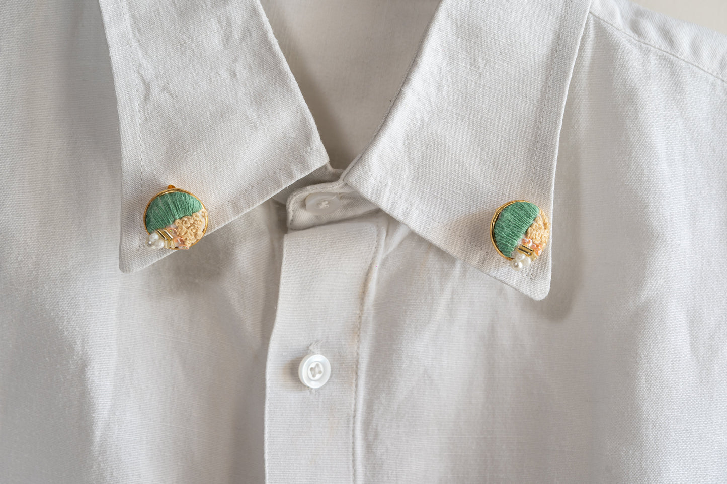 Green Harmony Brooche