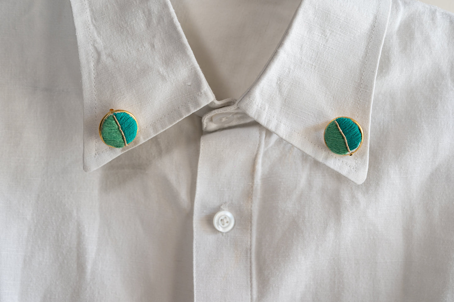 Green Horizon Brooche