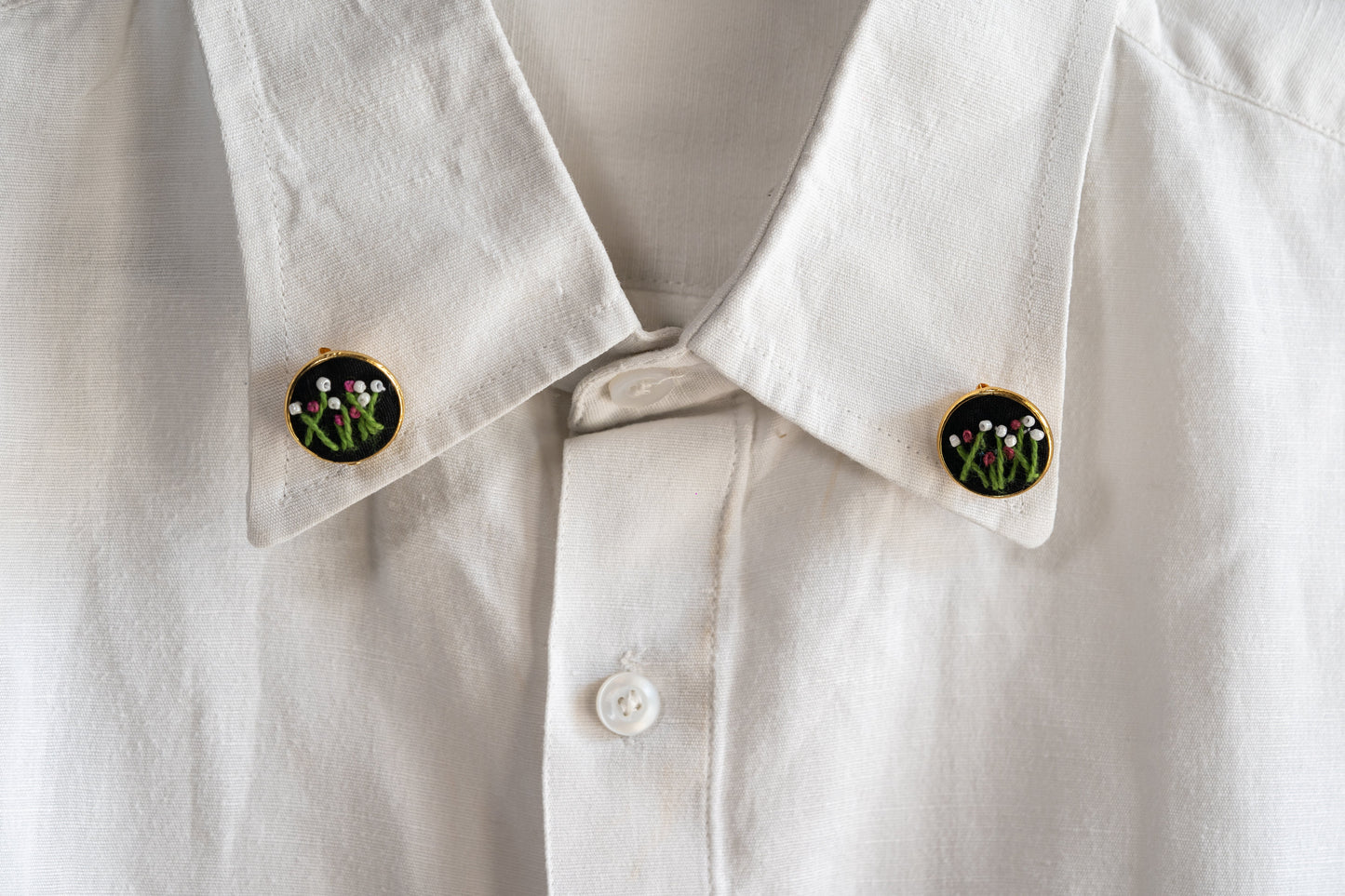 Pink Dandelion Brooche
