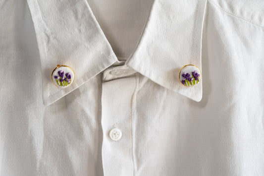 Lavender Fields Brooche